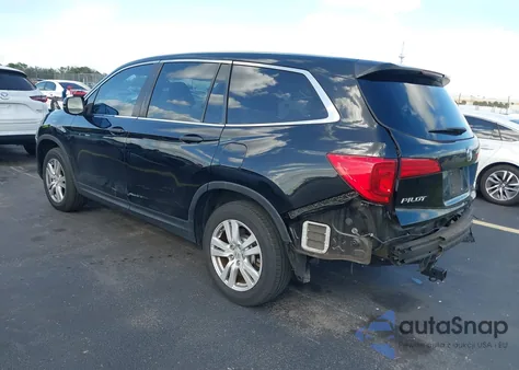 2018 Honda Pilot Lx из США, поврежденный, VIN 5FNYF5H11JB030557